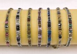 Thin Beaded Bracelet