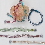 Leather Multi Strand Bracelet